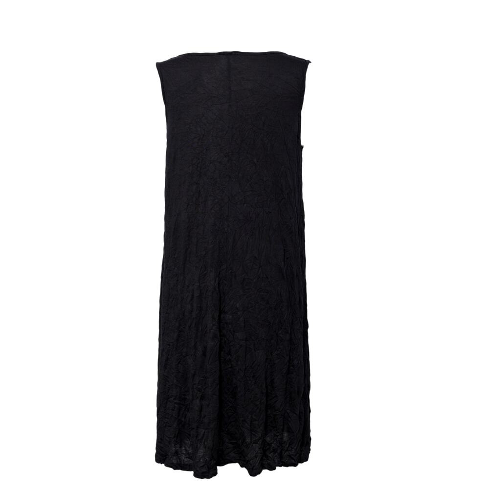 Reina Lee Women's Black Midi Sleeveless Dress Size M NWT